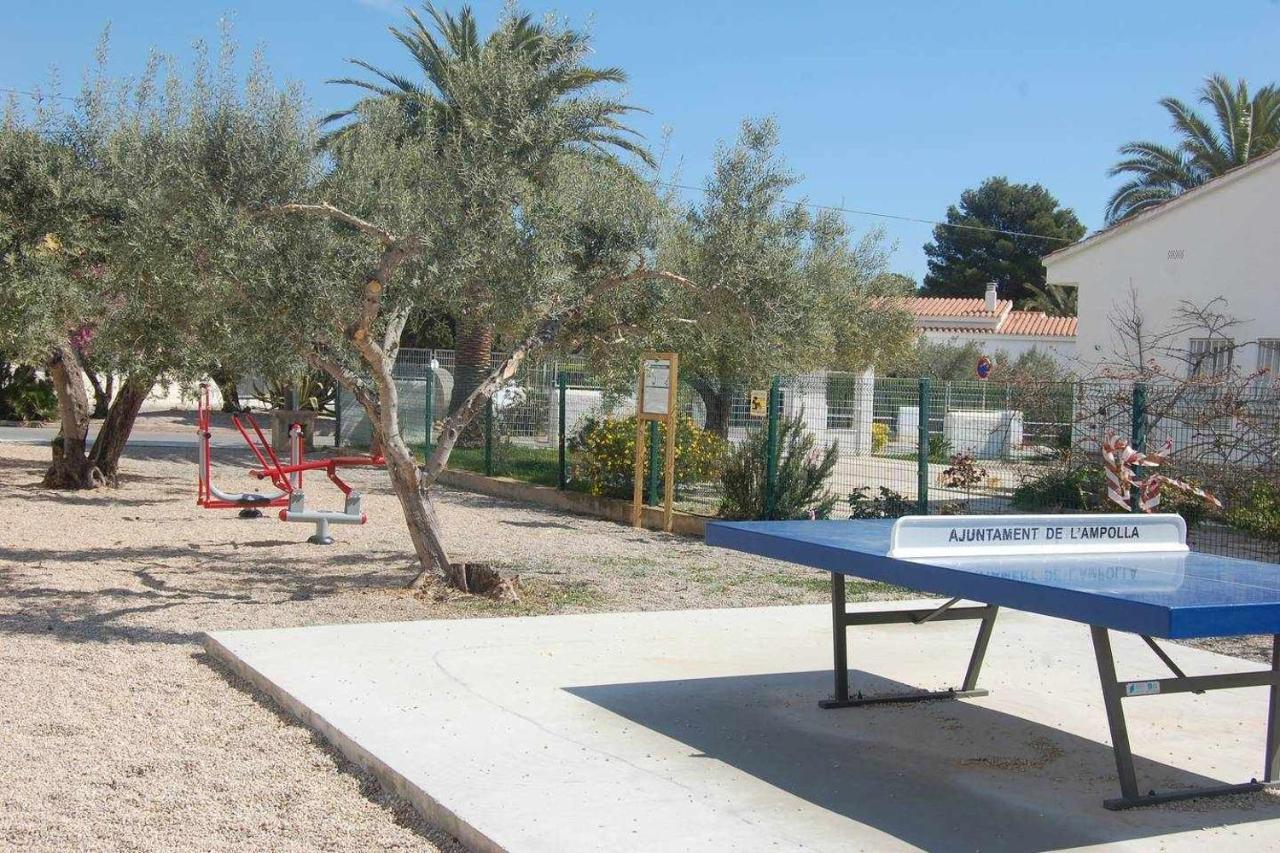הוילה ל'אמפולה Casa Junto A La Playa Costa Dorada מראה חיצוני תמונה